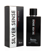ادو پرفیوم مردانه آروما مدل SILVER SENSE