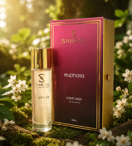 ادکلن زنانه 33ml SANDAL با اسانس euphoria