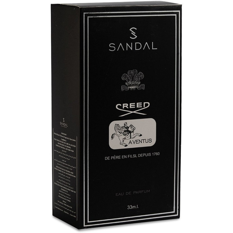 ادکلن 33ml SANDAL با اسانس Creed Aventus