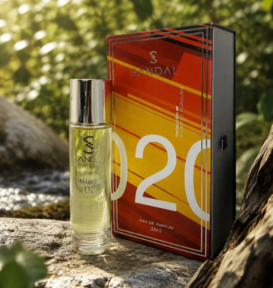 ادکلن 33ml SANDAL با اسانس مولکول (Molecule)