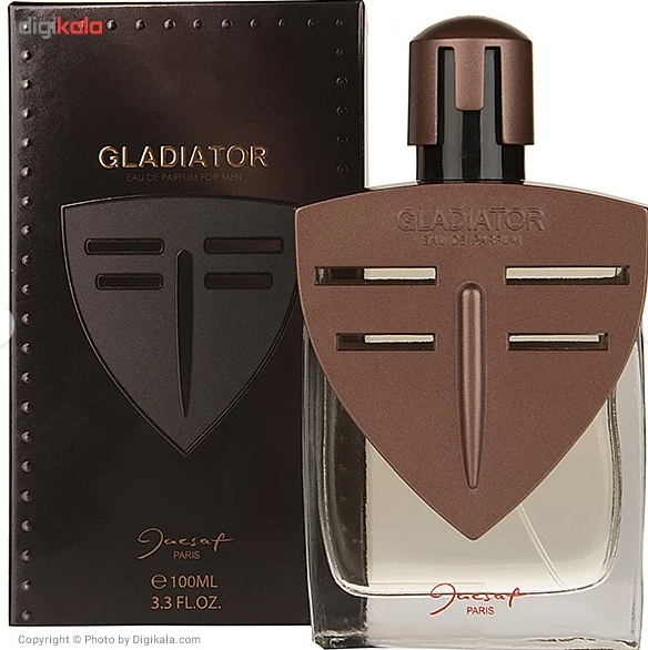 ادو پرفیوم مردانه ژک ساف مدل Gladiator حجم ۱۰۰ میلی لیتر