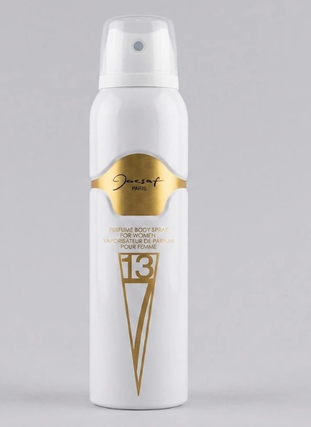 اسپری بدن زنانه ژک ساف مدل F713 حجم 150 میلیلیتر