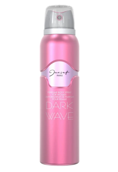 اسپری بدن زنانه ژک ساف مدل Dark Wave حجم 150 میلی‌لیتر