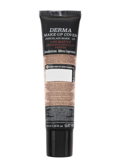 کرم پودر مات سری Derma شماره 101 حجم 40 میلی لیتر