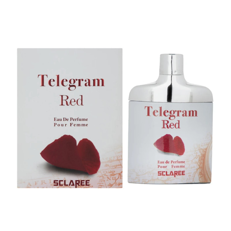 ادو پرفیوم زنانه اسکلاره مدل Telegram Red حجم 85 میلی لیتر