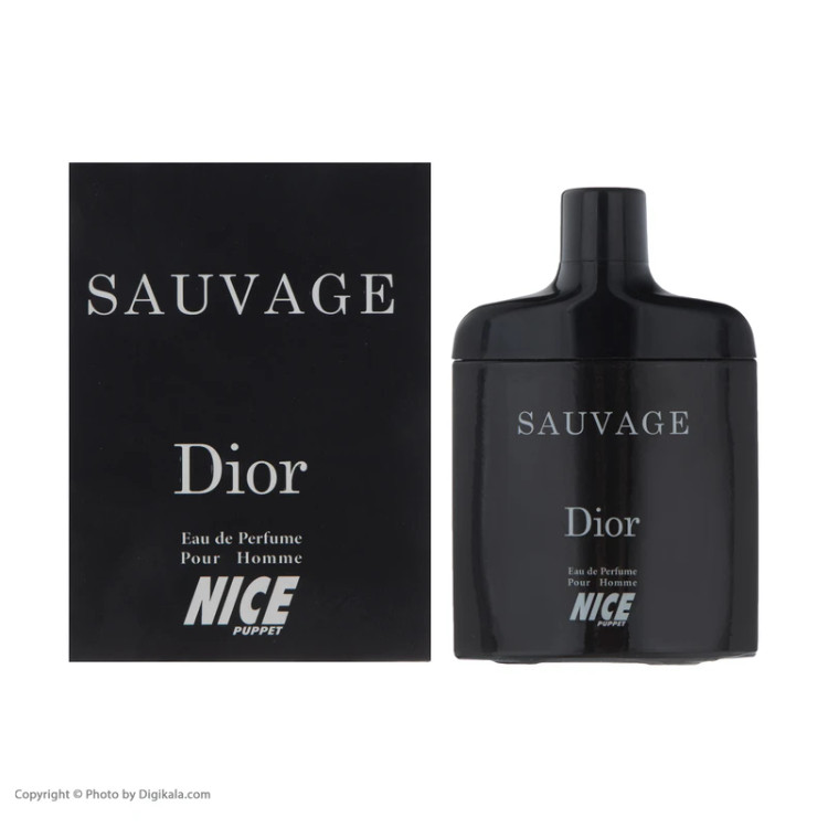ادو پرفیوم مردانه نایس پاپت مدل Sauvage حجم 85 میلی لیتر