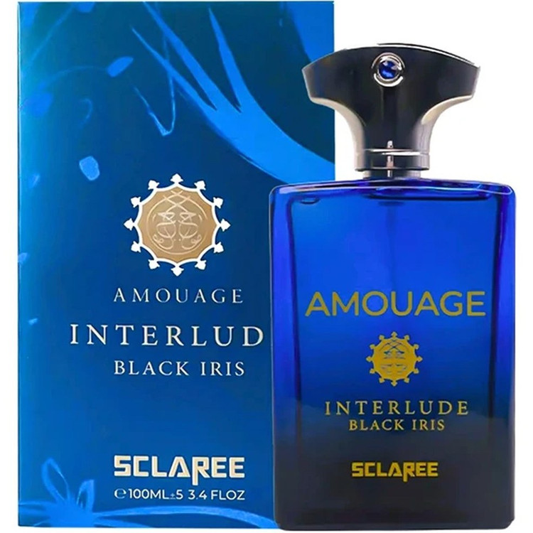 ادو پرفیوم مردانه اسکلاره مدل Amouage Interlude Black Iris حجم 100 میلی لیتر