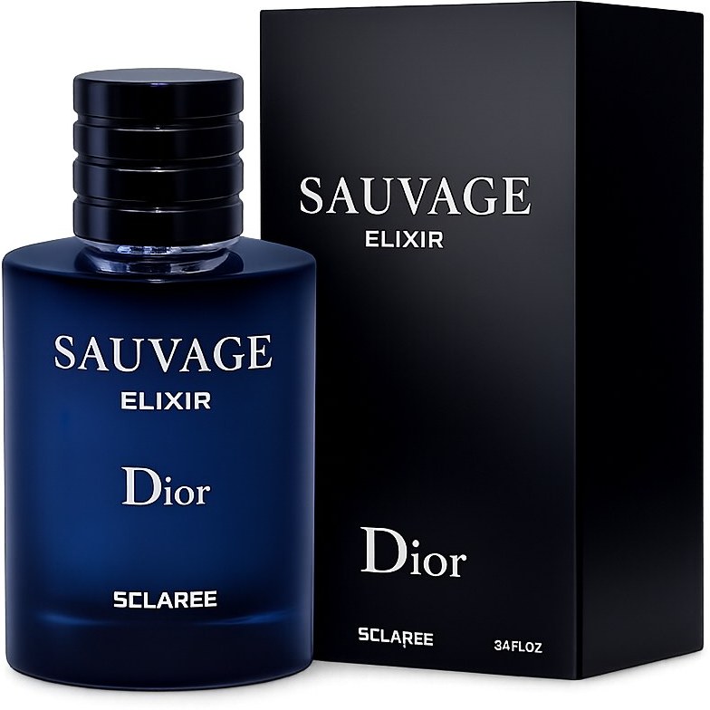 ادو پرفیوم مردانه اسکلاره مدل Sauvage Elixir حجم 100 میلی لیتر