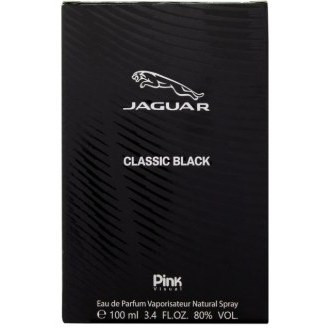 ادو پرفیوم مردانه پینک مدل Jaguar Black حجم 100 میلی لیتر